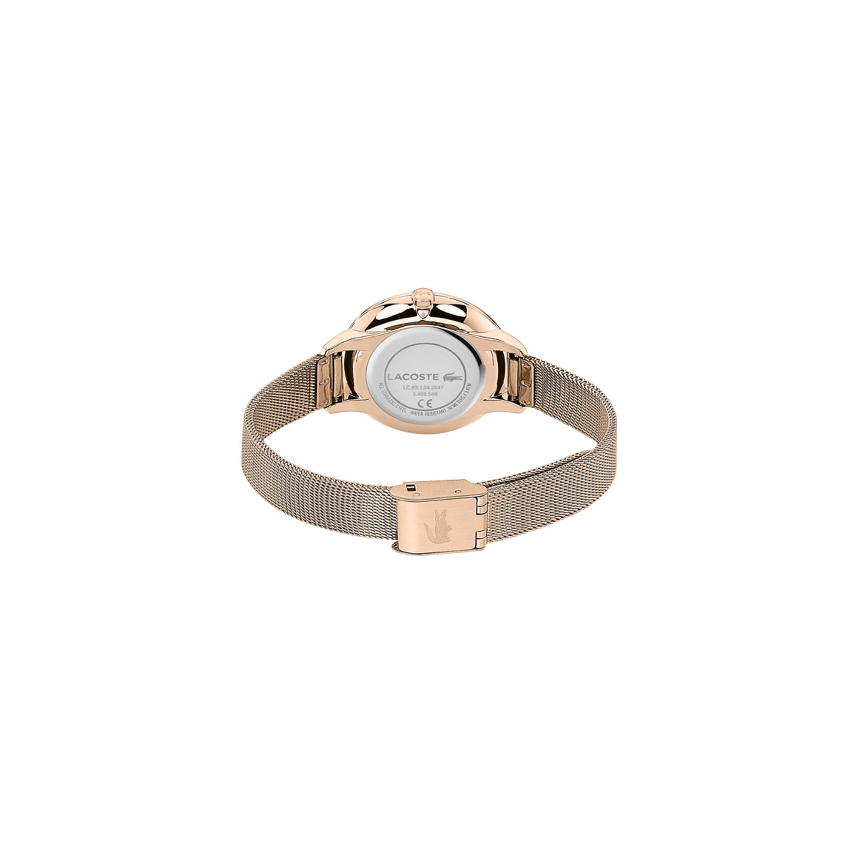 ساعة لاكوست بمينا فضي للنساء مجموعة Lacoste Cannes ساعة لاكوست بمينا فضي للنساء مجموعة Lacoste Cannes