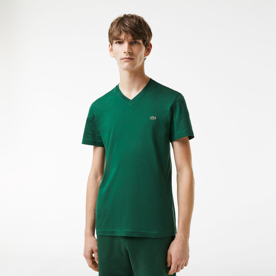 Men's V-neck Cotton T-shirt