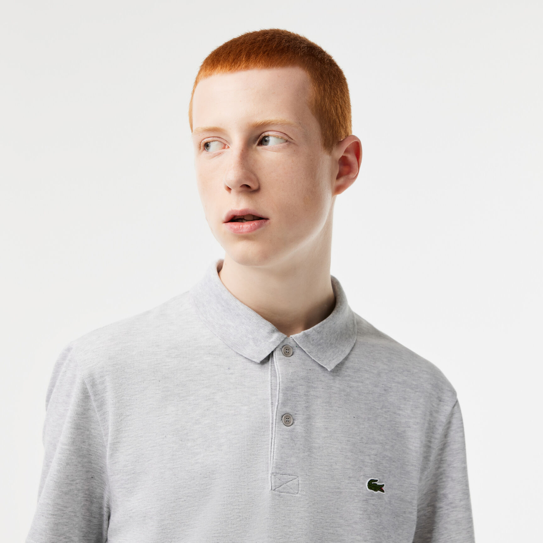 تيشيرت بولو لاكوست قطن عضوي مطاطي بقصة عادية للرجال تيشيرت بولو لاكوست قطن عضوي مطاطي بقصة عادية للرجال