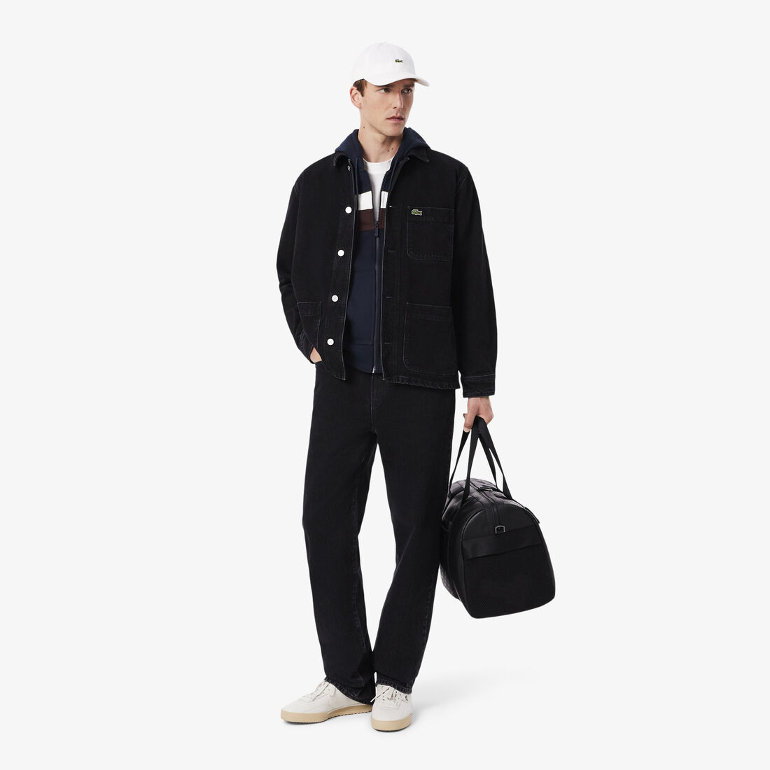 Zipped Colour-Block Hoodie Zipped Colour-Block Hoodie