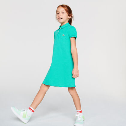 Girl’s Polo-style Cotton Dress