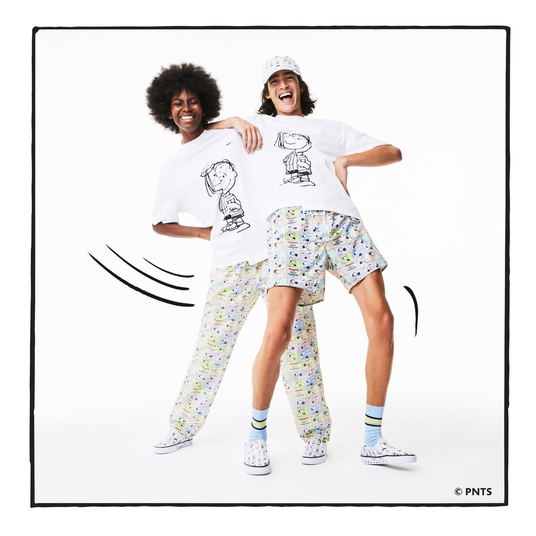 Unisex Lacoste L!VE x Peanuts Loose Fit T-shirt