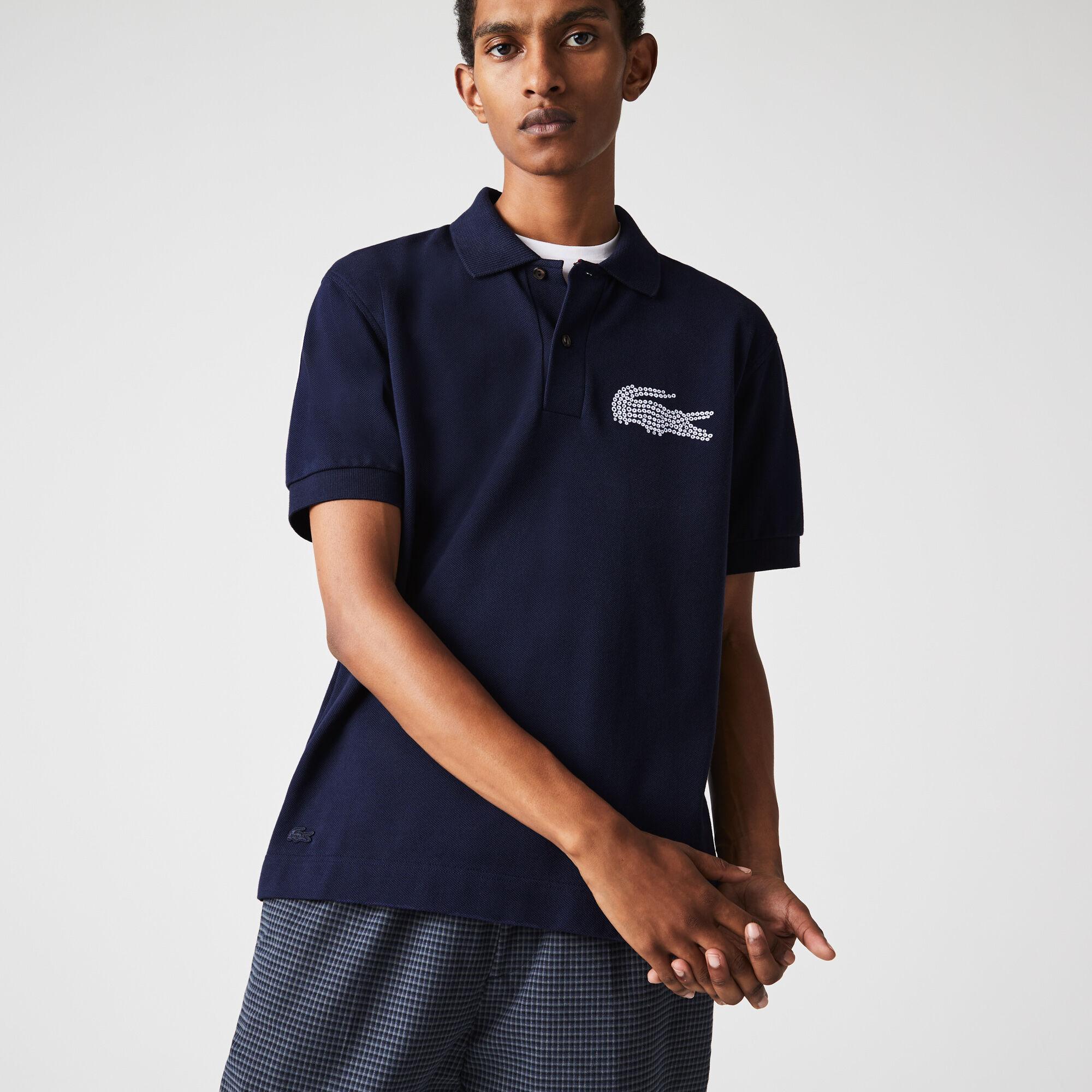 Men s Lacoste Made In France Classic Fit Organic Cotton Polo Shirt