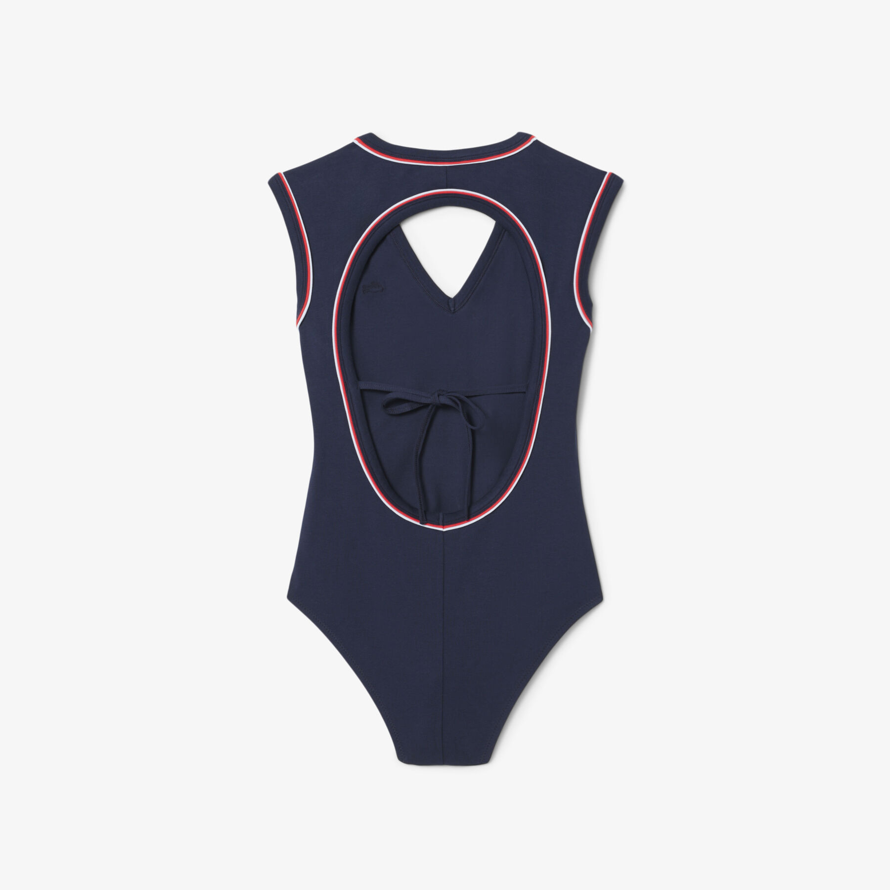 Slim Fit Open Back Cotton Body lacoste slim fit open back cotton body