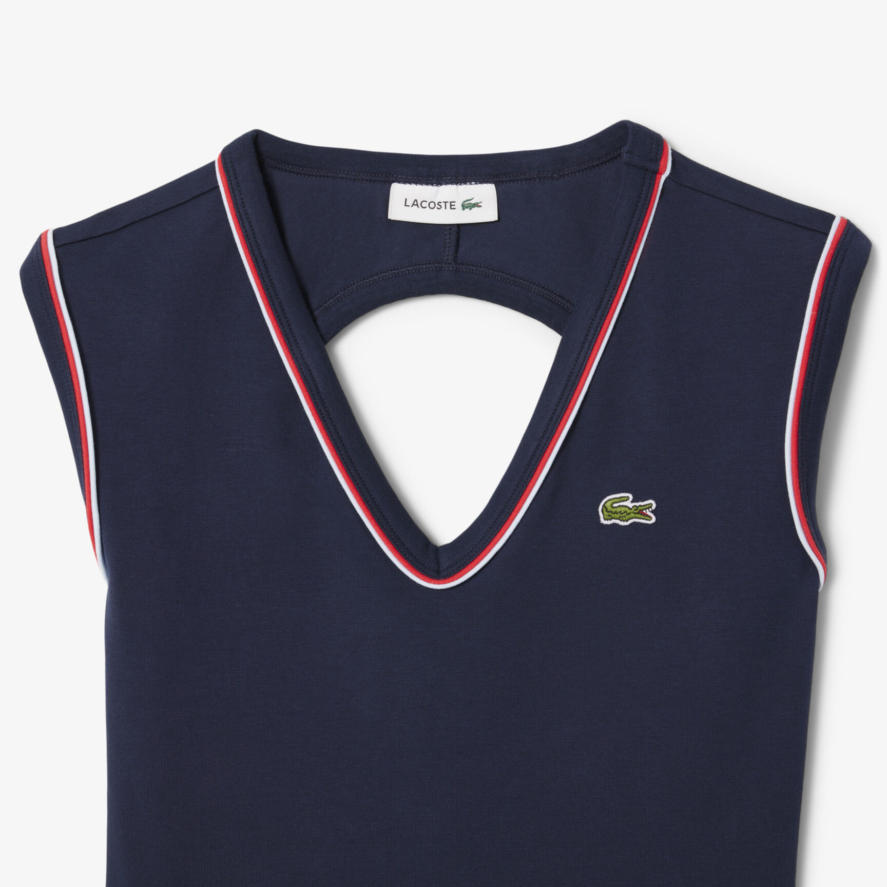 Slim Fit Open Back Cotton Body