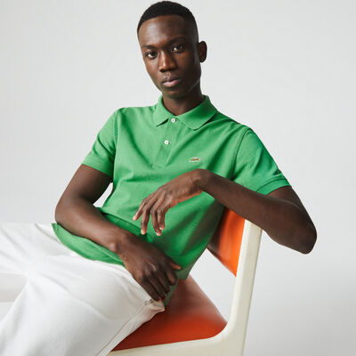 Men’s Lacoste Classic Fit L.12.21 Organic Cotton Piqué Polo Shirt