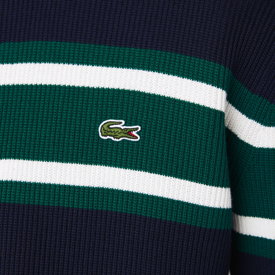 Men’s Heritage Crew Neck Striped Cotton Sweater Men’s Heritage Crew Neck Striped Cotton Sweater