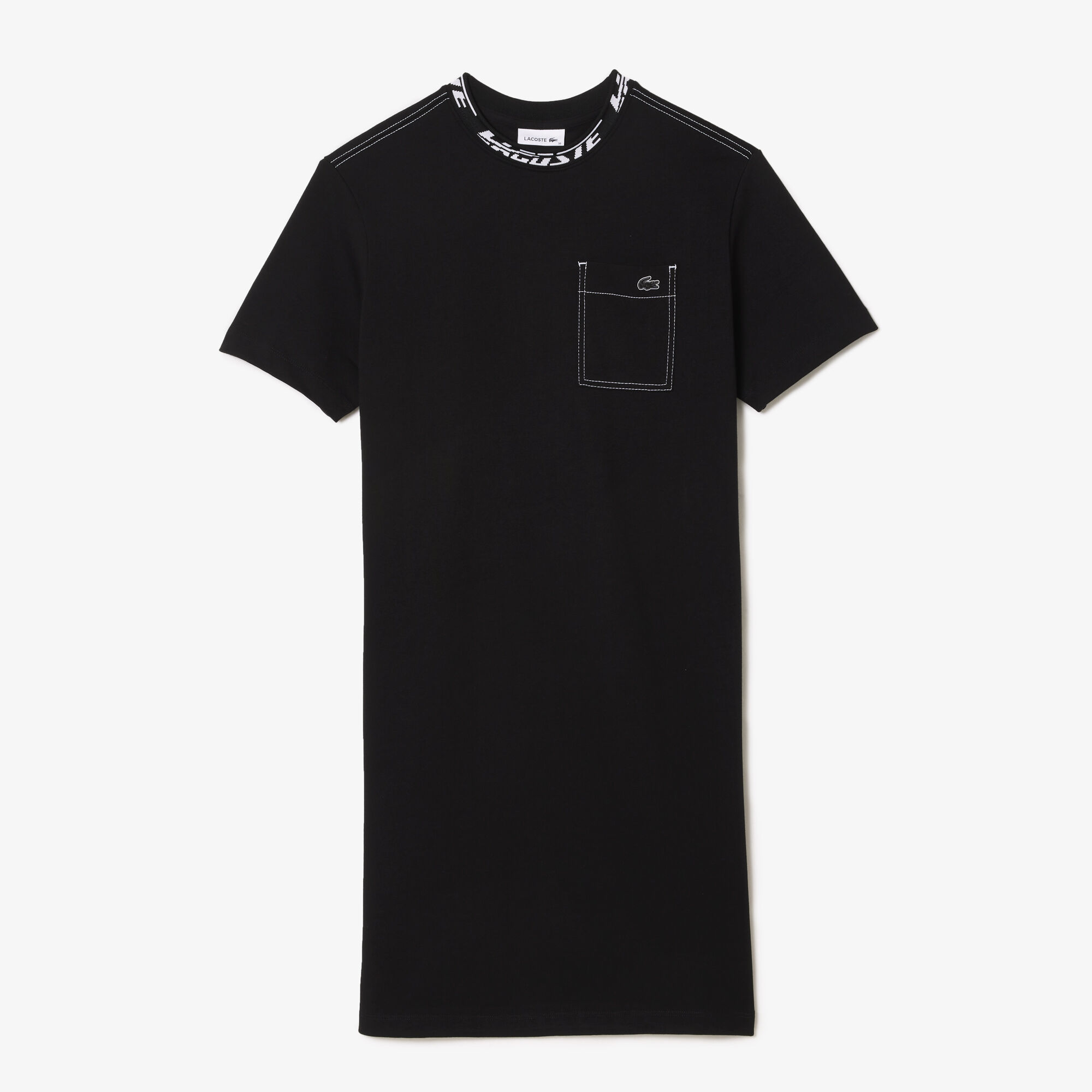 Women s Lacoste Cotton T shirt Dress