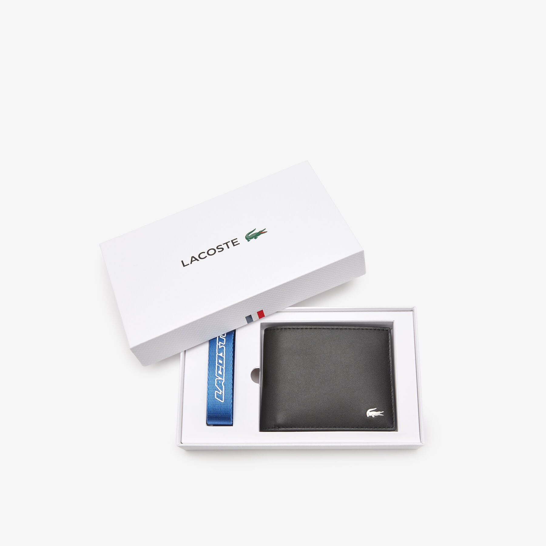 Men's Lacoste Wallet And Matching Key Ring Gift Set men s lacoste wallet and matching key ring gift set
