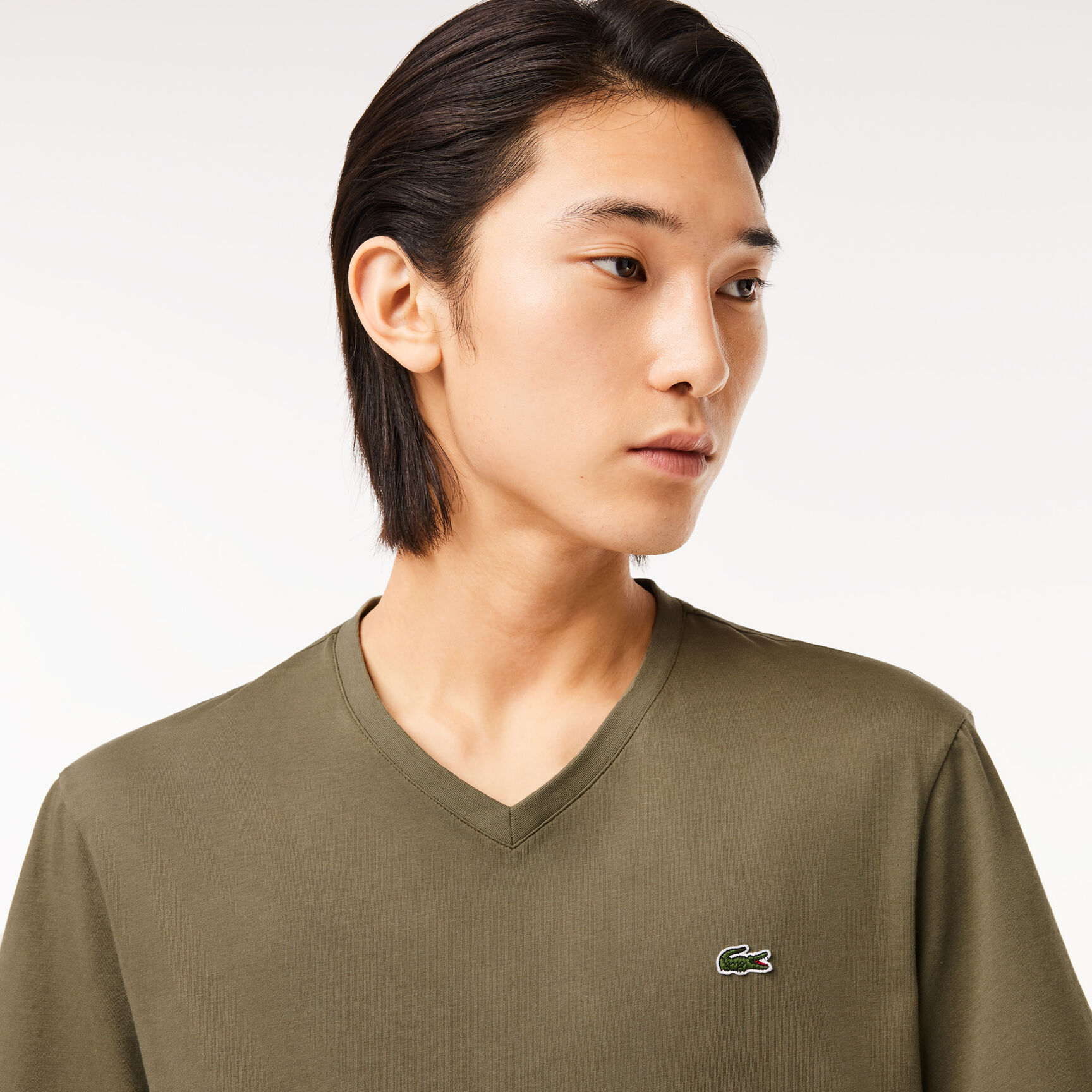 Men's V-neck Cotton T-shirt Men's V-neck Cotton T-shirt