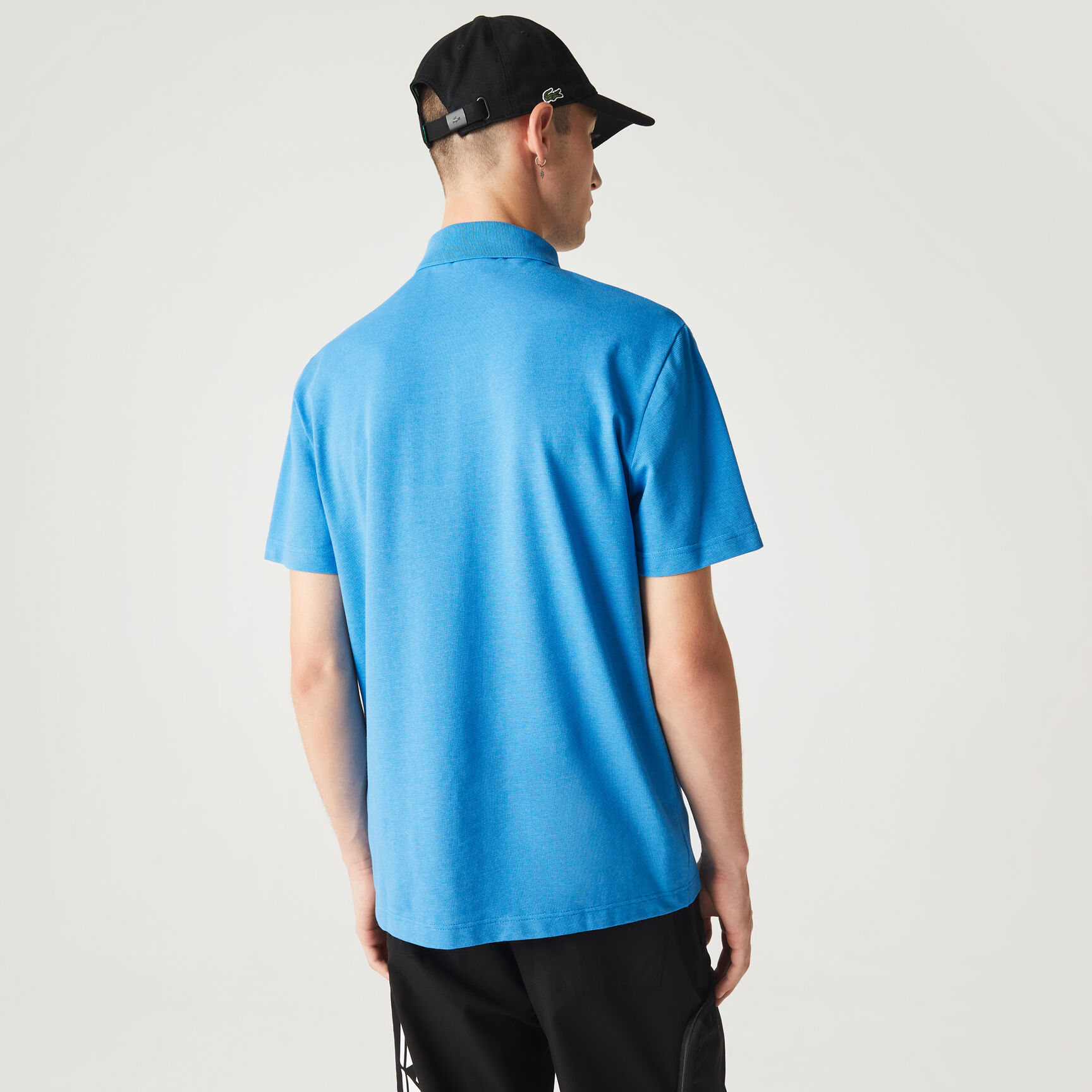 تيشيرت بولو لاكوست قطن عضوي مطاطي بقصة عادية للرجال تيشيرت بولو لاكوست قطن عضوي مطاطي بقصة عادية للرجال