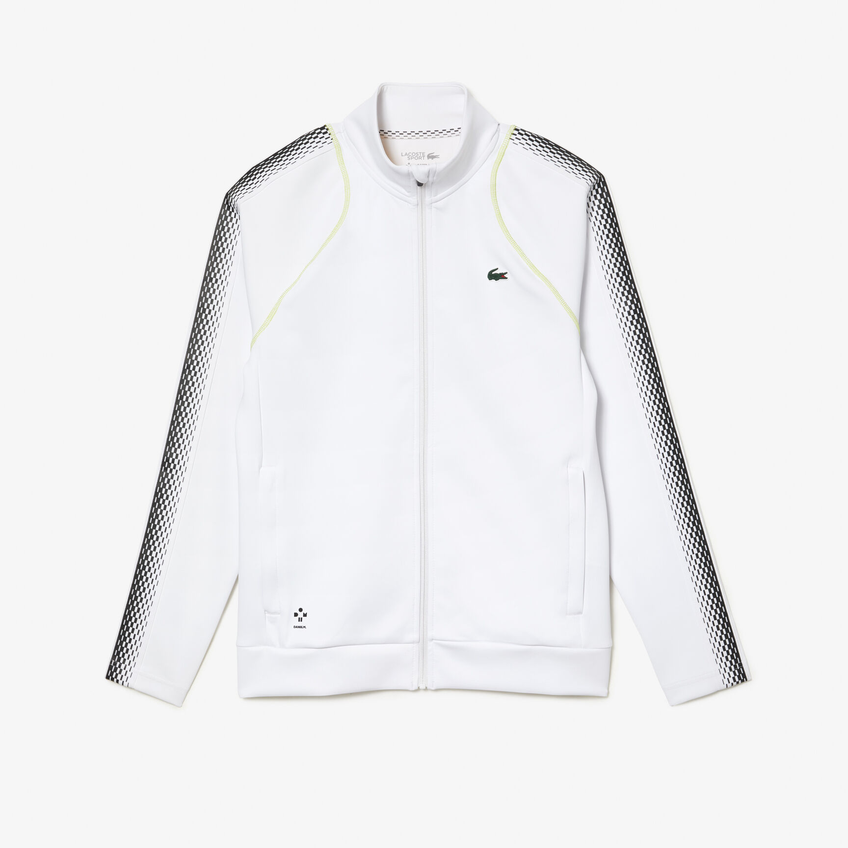 Men&rsquo;s Lacoste Tennis x Daniil Medvedev Zipped Sweatshirt
