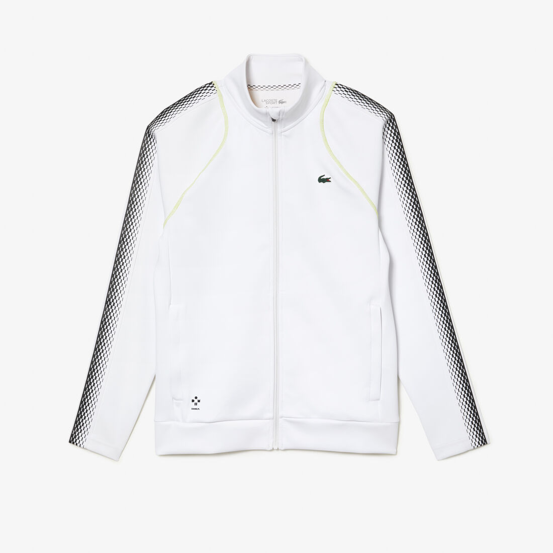 Men’s Lacoste Tennis x Daniil Medvedev Zipped Sweatshirt Men’s Lacoste Tennis x Daniil Medvedev Zipped Sweatshirt