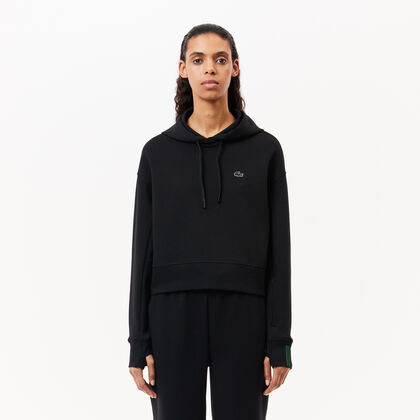 Short Cut Cotton Hoodie