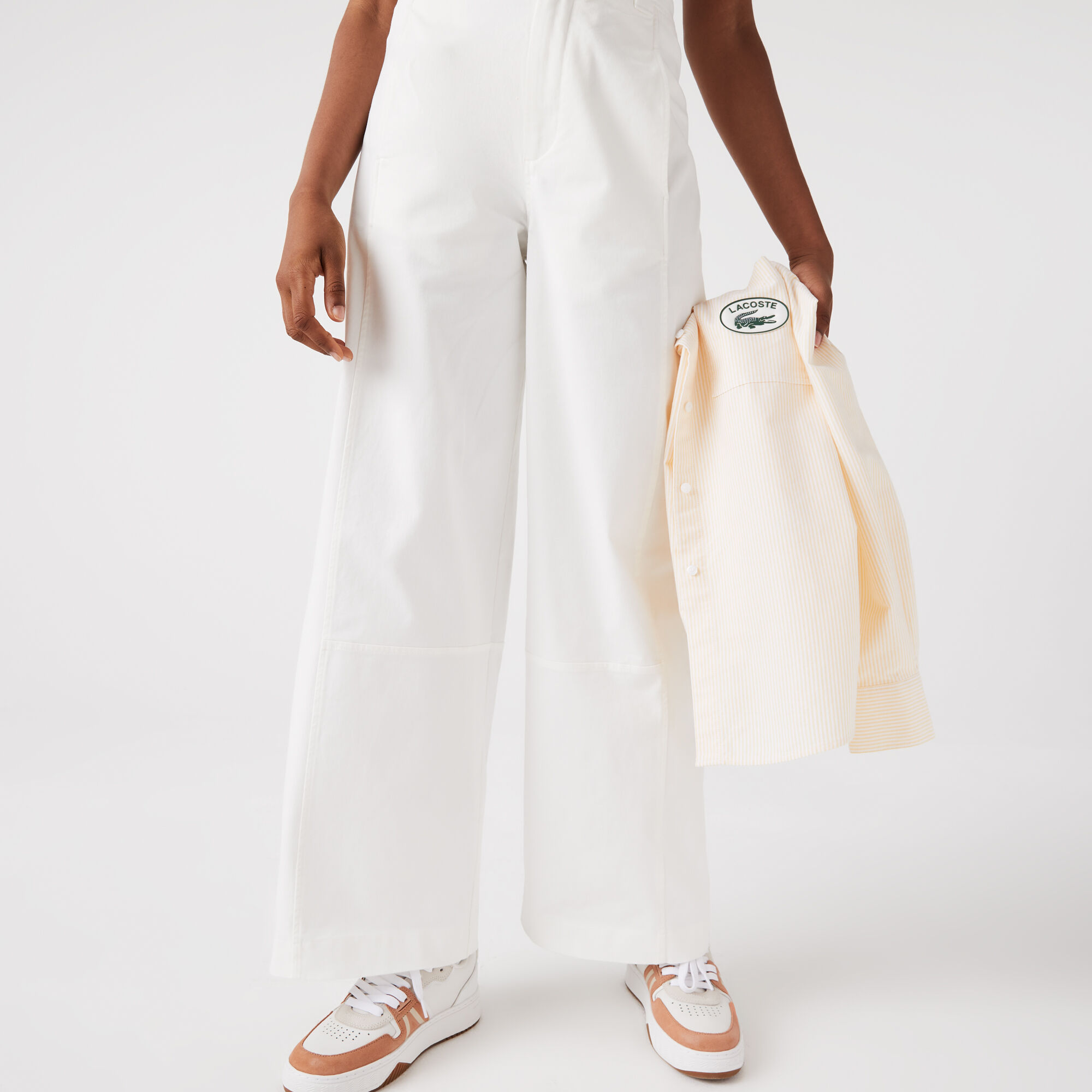 Lacoste linen clearance pants
