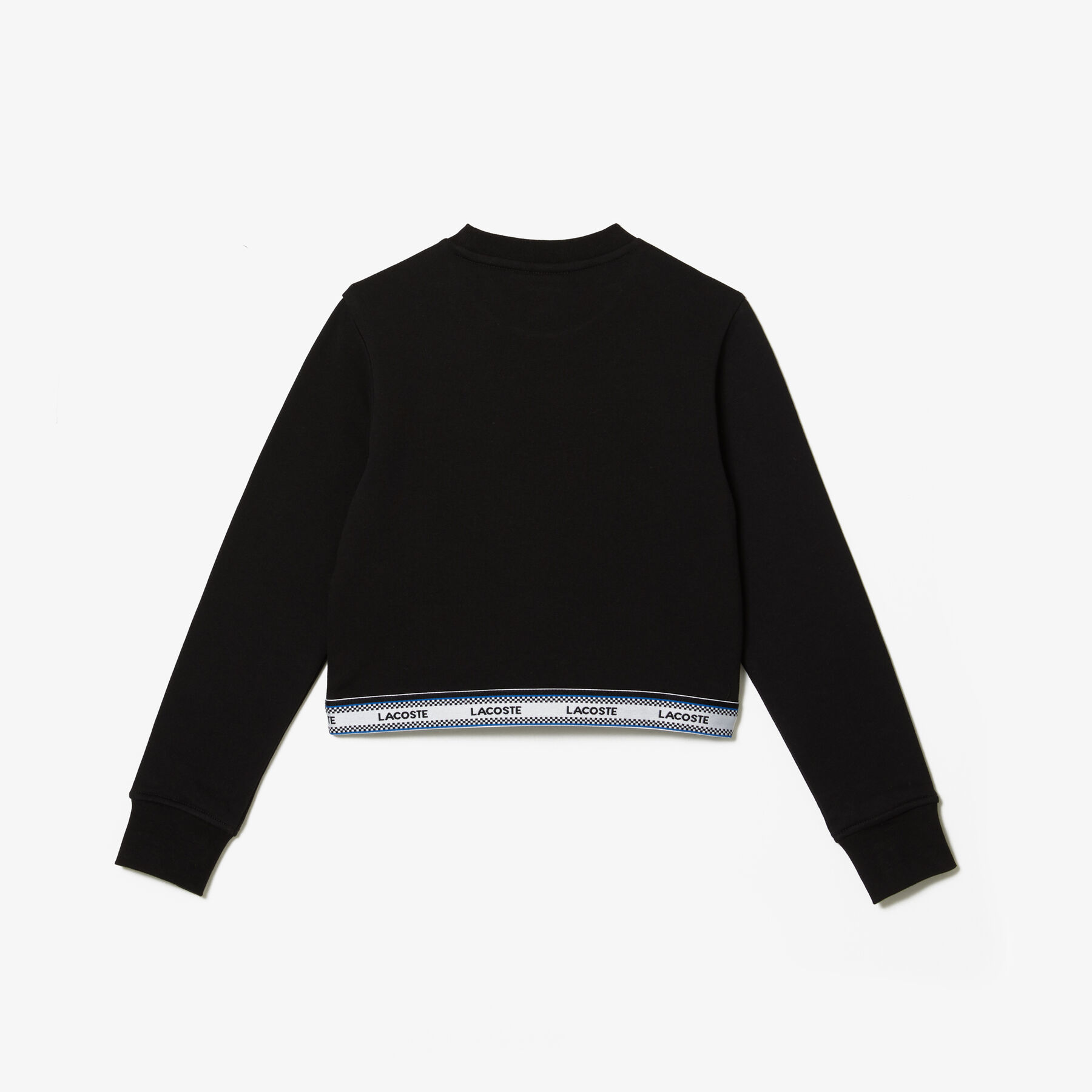 Girls' Lacoste Printed Band Short Sweatshirt Girls' Lacoste Printed Band Short Sweatshirt