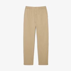 lacoste regular fit cotton twill chino pants