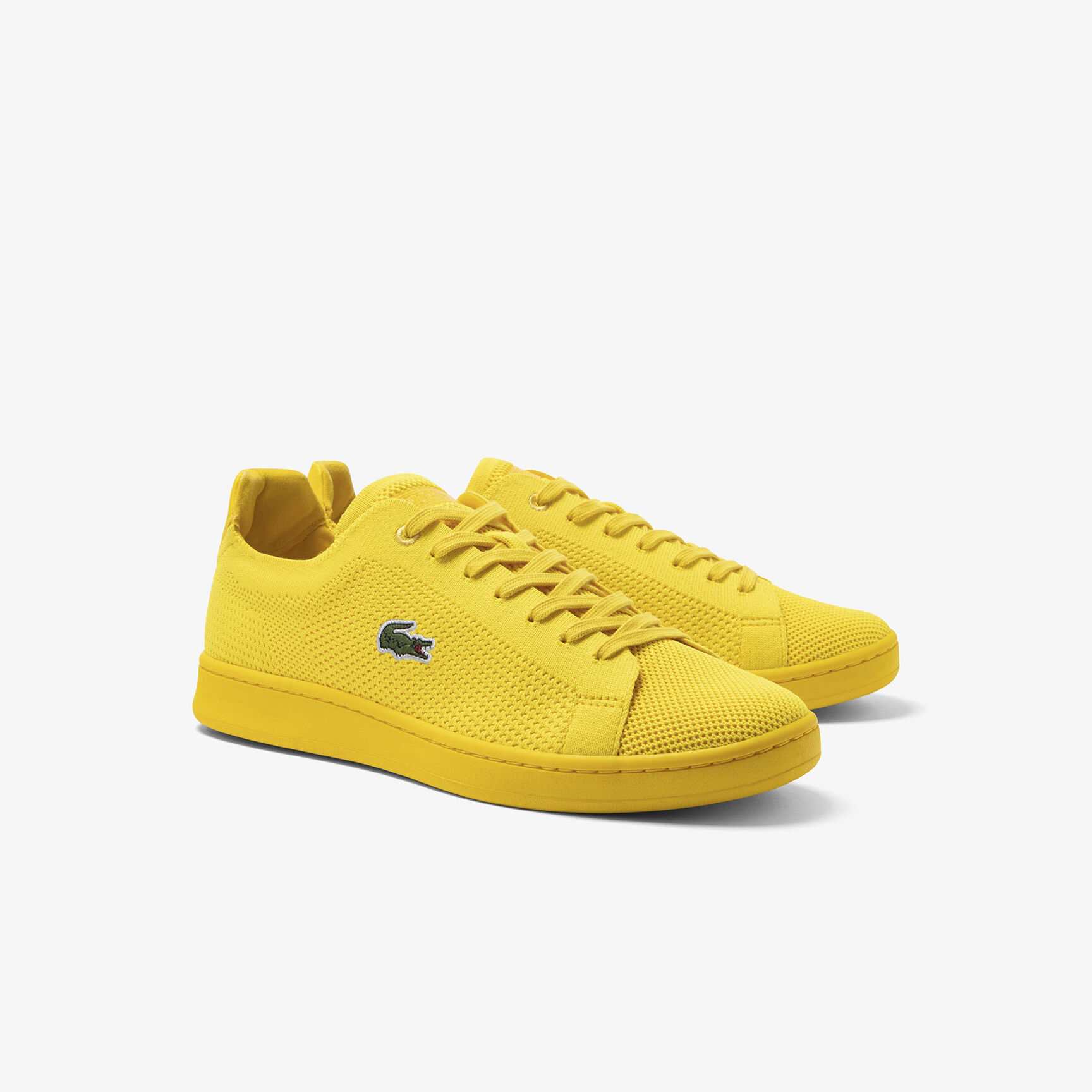 Men's Lacoste Carnaby Pique Textile Trainers Men's Lacoste Carnaby Pique Textile Trainers