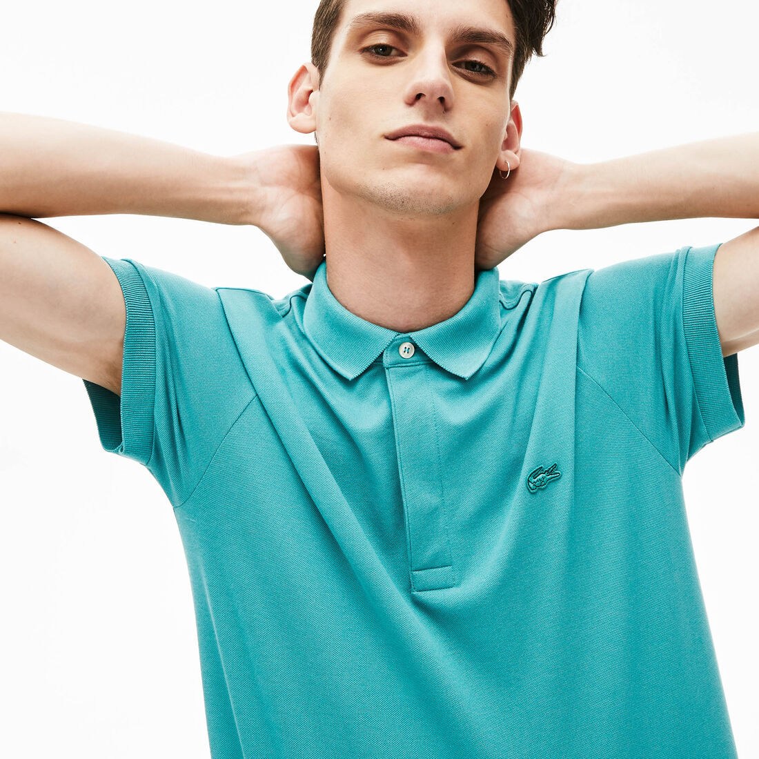 Regular Fit Paris Stretch Pique Polo Shirt Regular Fit Paris Stretch Pique Polo Shirt