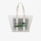 unisex lacoste transparent tote