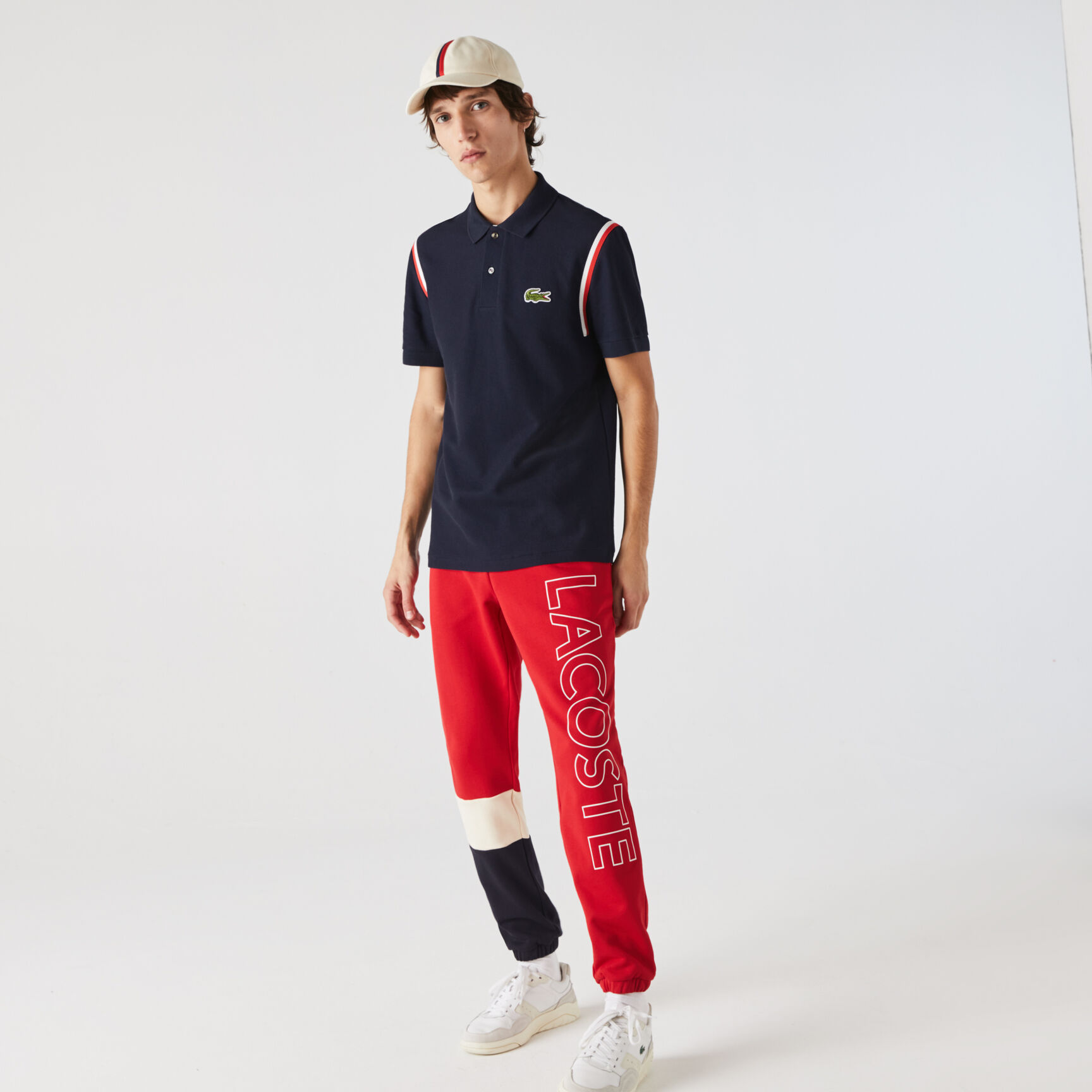 قميص بولو للرجال من القطن العضوي بقصة عادية مجموعة Made in France