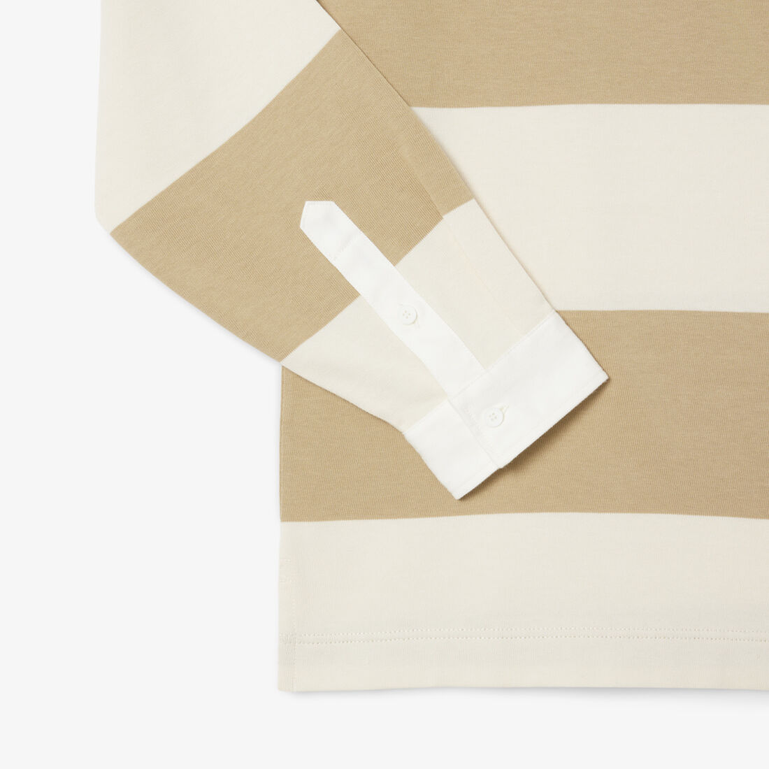 قميص بولو مخطط للرجبي بقصّة مريحة قميص بولو مخطط للرجبي بقصّة مريحة