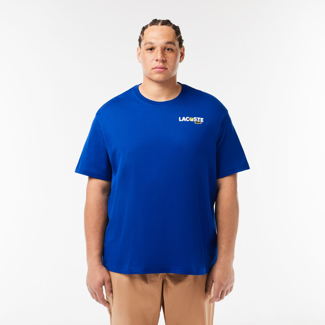 تي شيرت جيرسيه قطني ثقيل بطبعة خلفية تي شيرت جيرسيه قطني ثقيل بطبعة خلفية