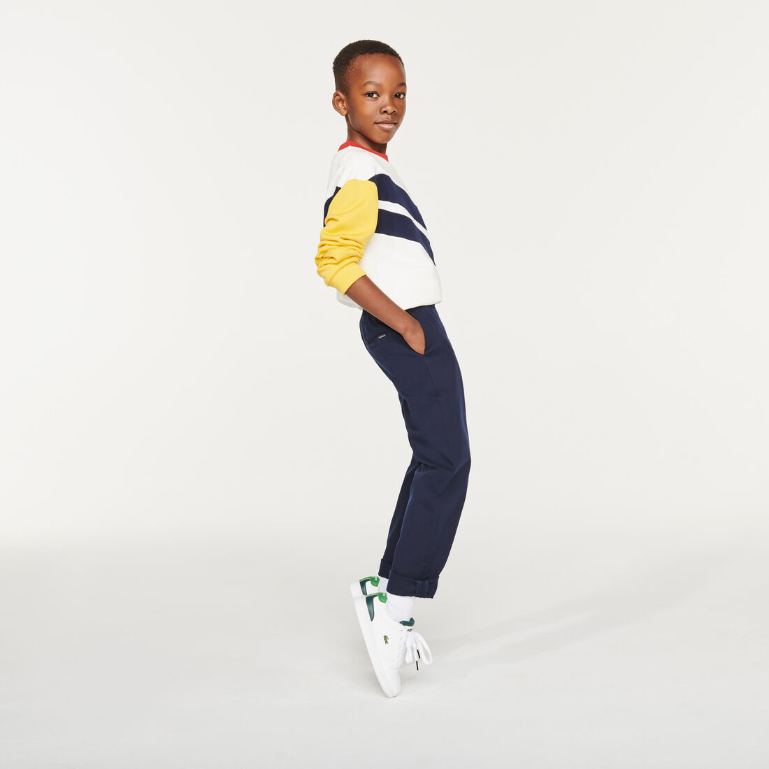 Boys' Comfortable Lightweight Cotton Chino Pants Boys' Comfortable Lightweight Cotton Chino Pants