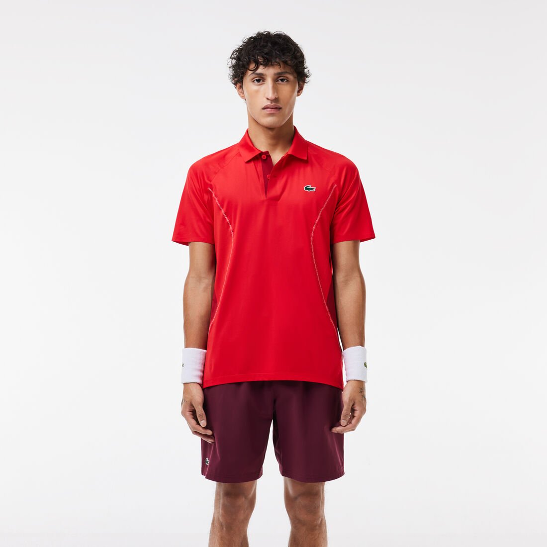 Lacoste Tennis x Novak Djokovic Ultra-Dry Polo Shirt Lacoste Tennis x Novak Djokovic Ultra-Dry Polo Shirt