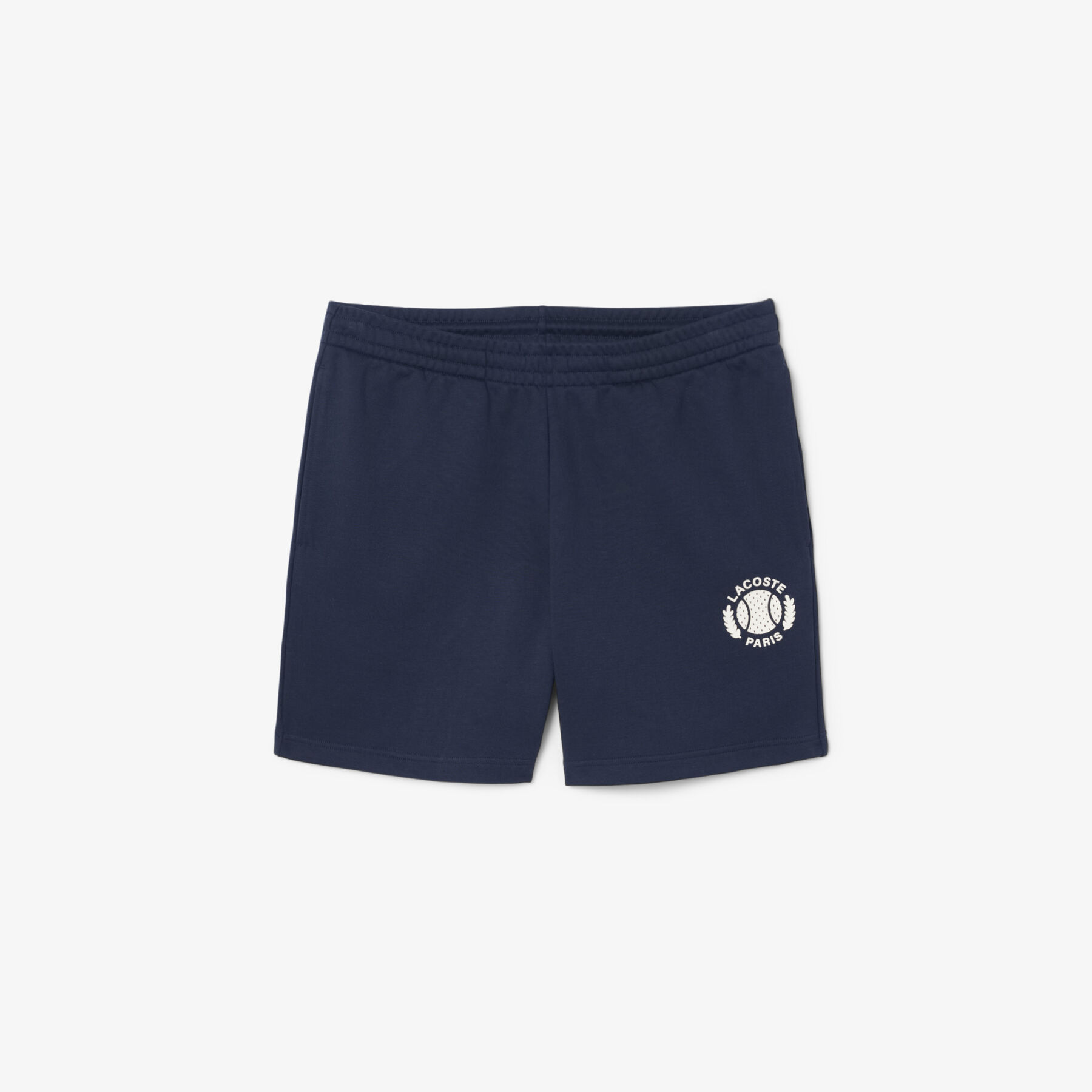 Regular Fit 3D Print Fleece Shorts lacoste regular fit 3d print fleece shorts