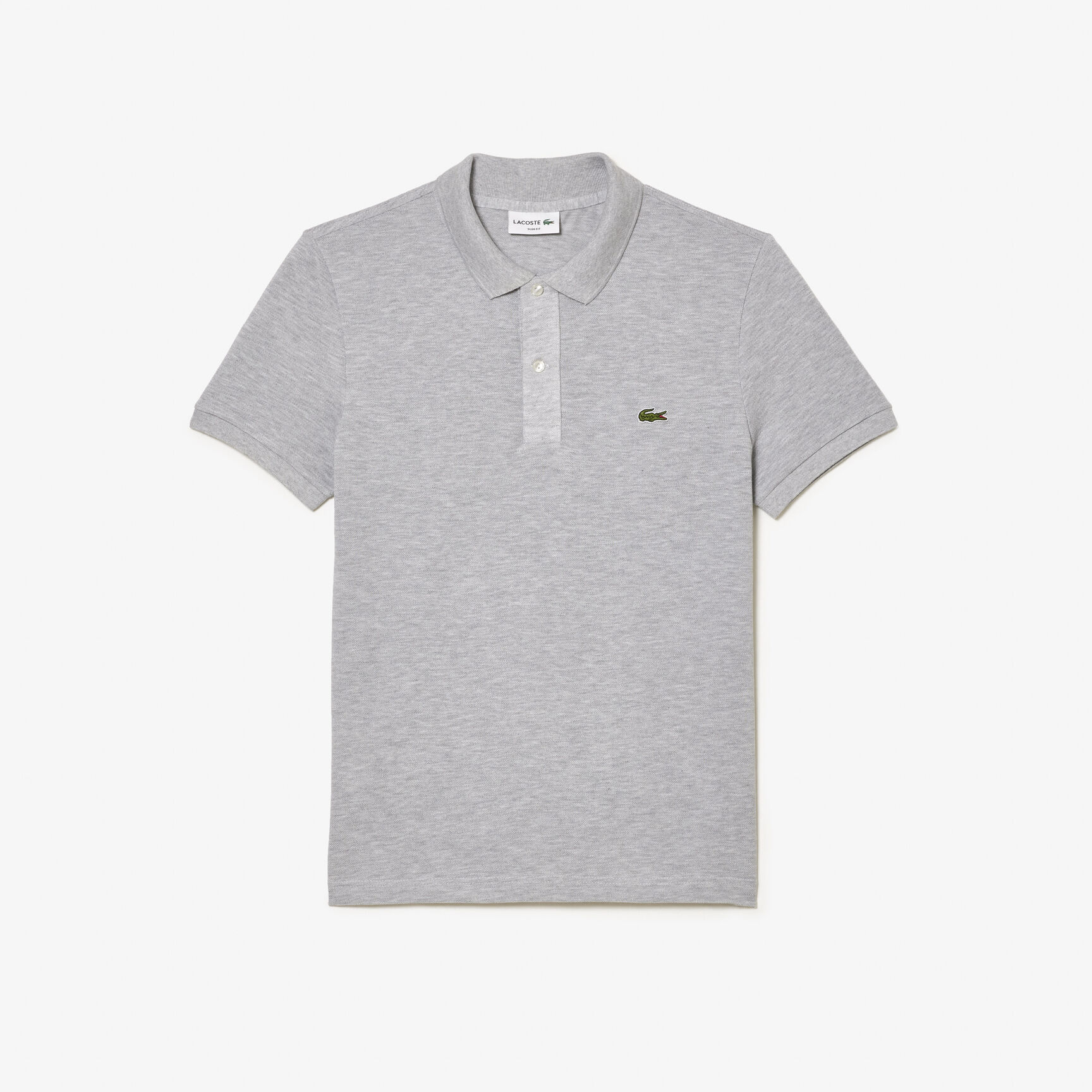 قميص بولو بيكيه بقصة ضيقة L.12.12 قميص بولو بيكيه بقصة ضيقة L.12.12