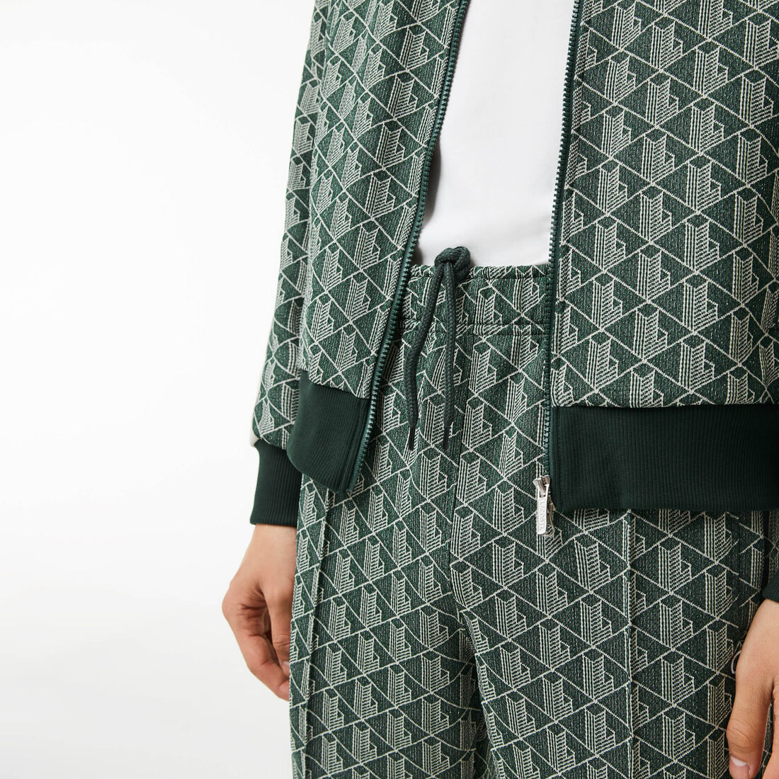 Men's Lacoste Monogram Print Trackpants Men's Lacoste Monogram Print Trackpants