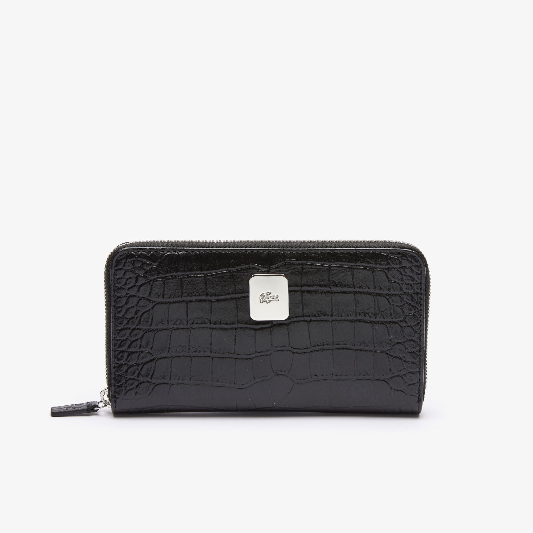 Women's Amelia Large Zippered Embossed Leather Wallet Women's Amelia Large Zippered Embossed Leather Wallet