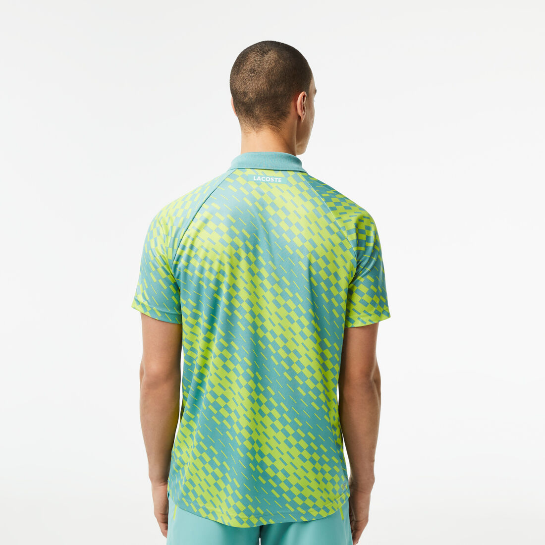 Men's Lacoste Tennis x Novak Djokovic Printed Polo Shirt Men's Lacoste Tennis x Novak Djokovic Printed Polo Shirt