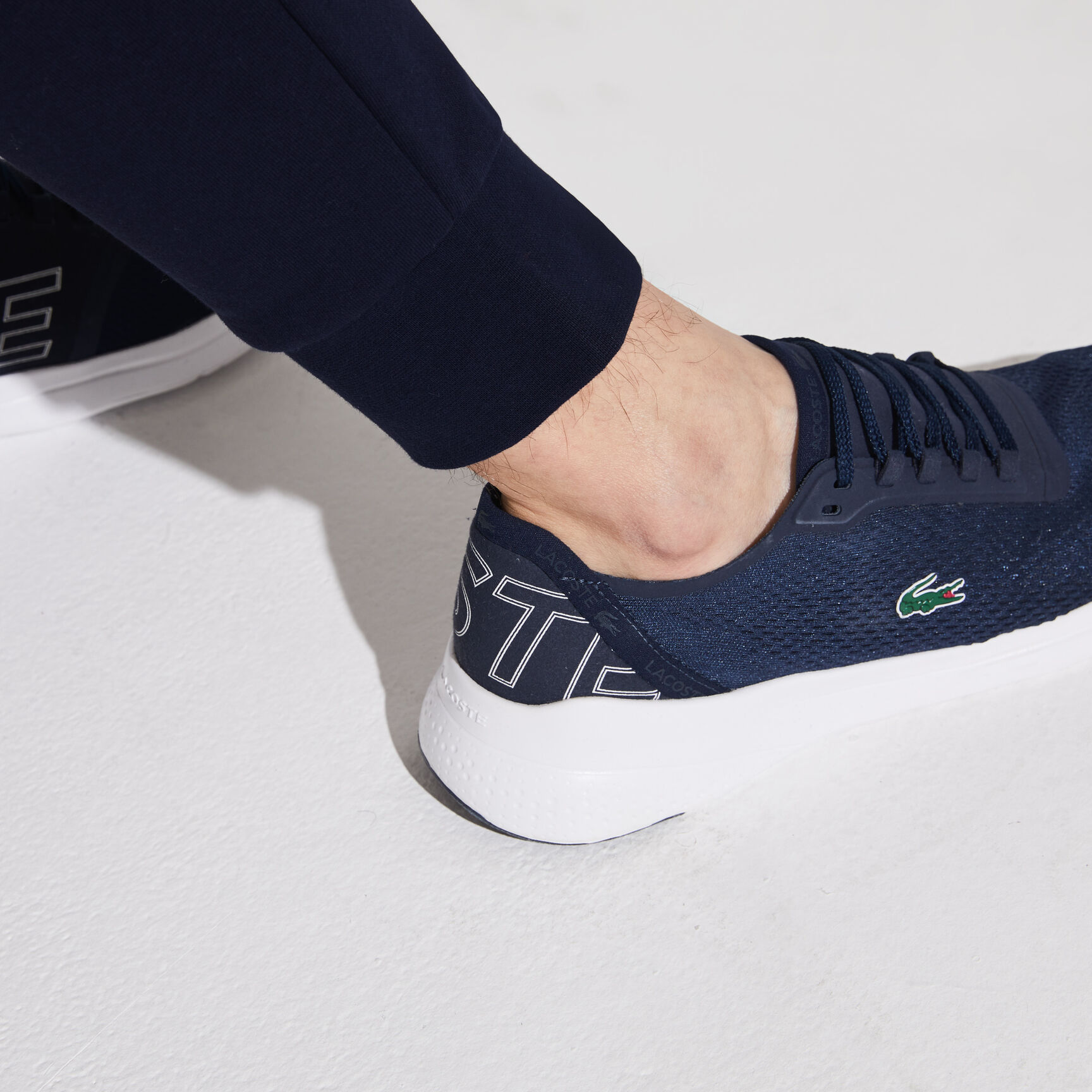 بنطال رياضي تنس صوف قطني للرجال مجموعة Lacoste SPORT