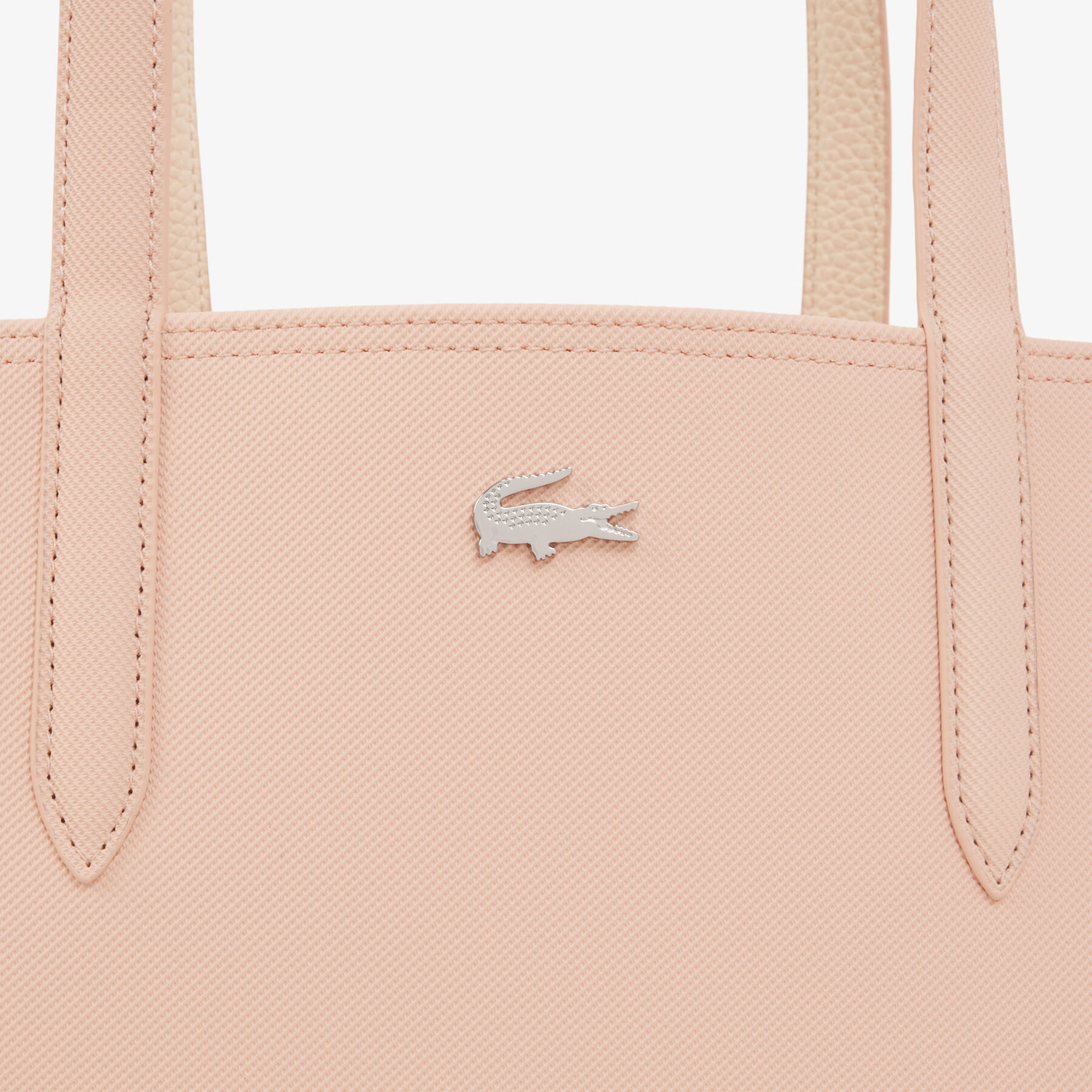 lacoste anna reversible tote with pouch