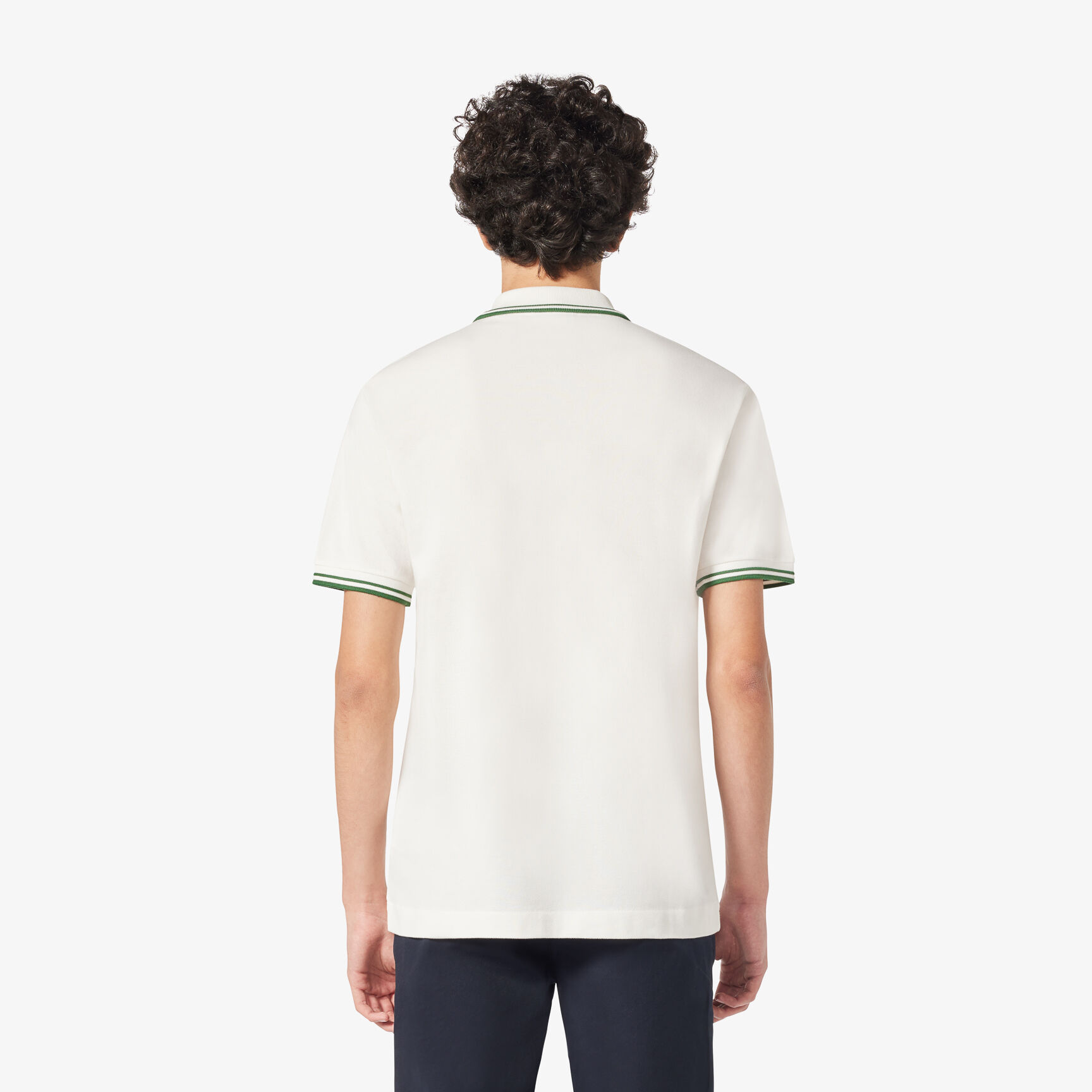 قميص بولو L.12.12 أصلي من القطن المطرز قميص بولو L.12.12 أصلي من القطن المطرز