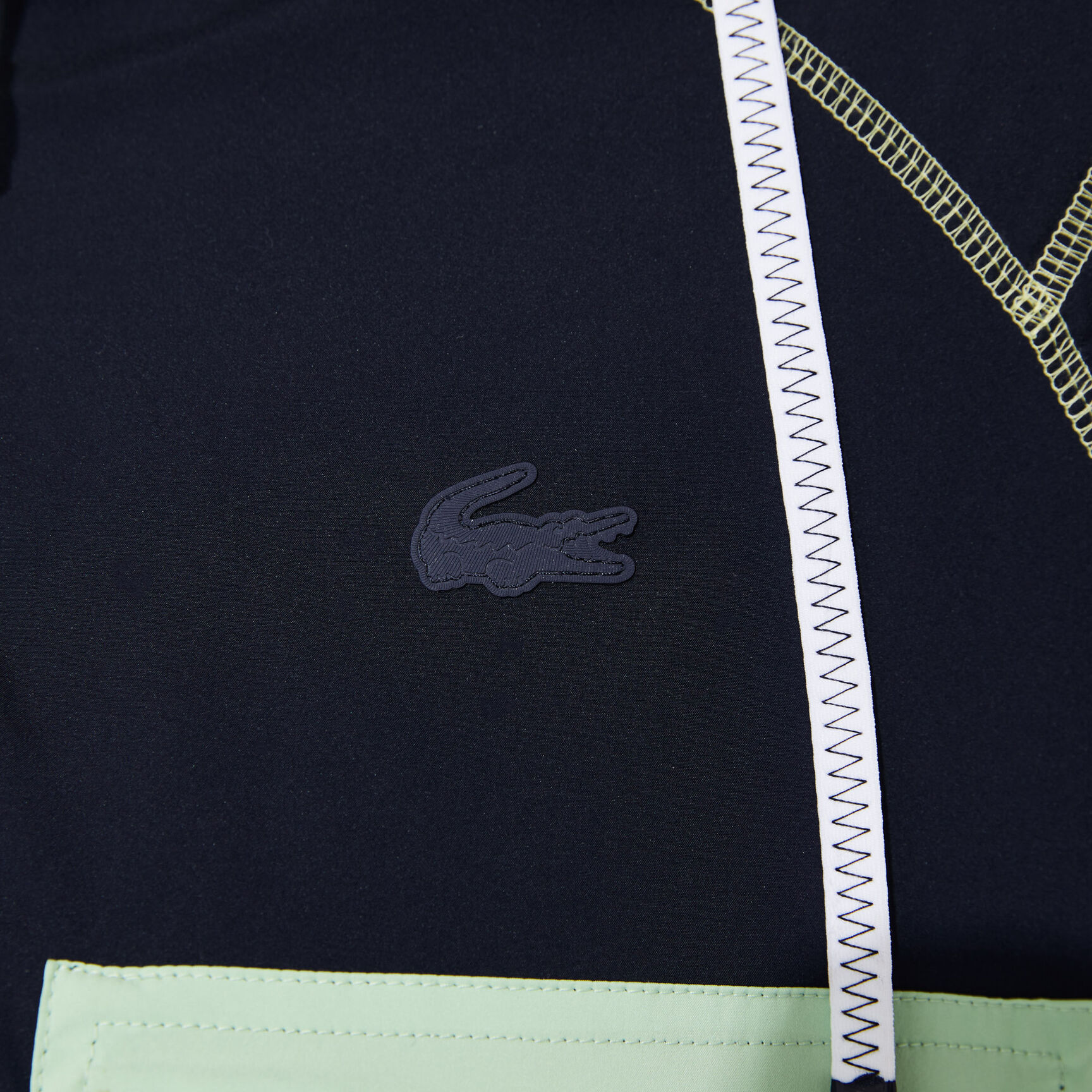 جاكيت ويندبريكر بتصميم كنزة مقسم بألوان للنساء جاكيت ويندبريكر بتصميم كنزة مقسم بألوان للنساء