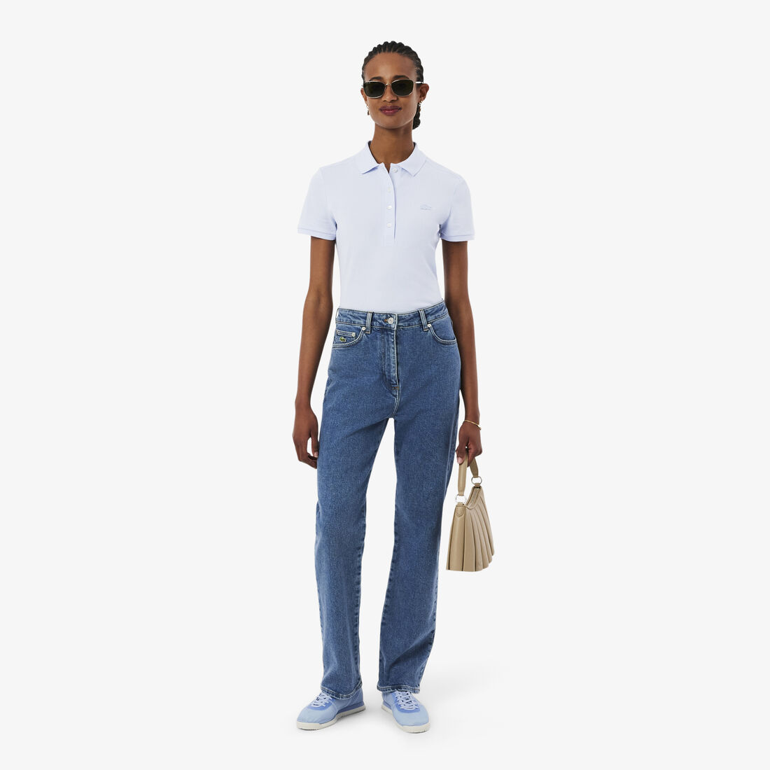 L.12.D Slim Fit Stretch Petit Pique Polo Shirt L.12.D Slim Fit Stretch Petit Pique Polo Shirt