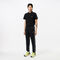 lacoste logo strip sweatpants
