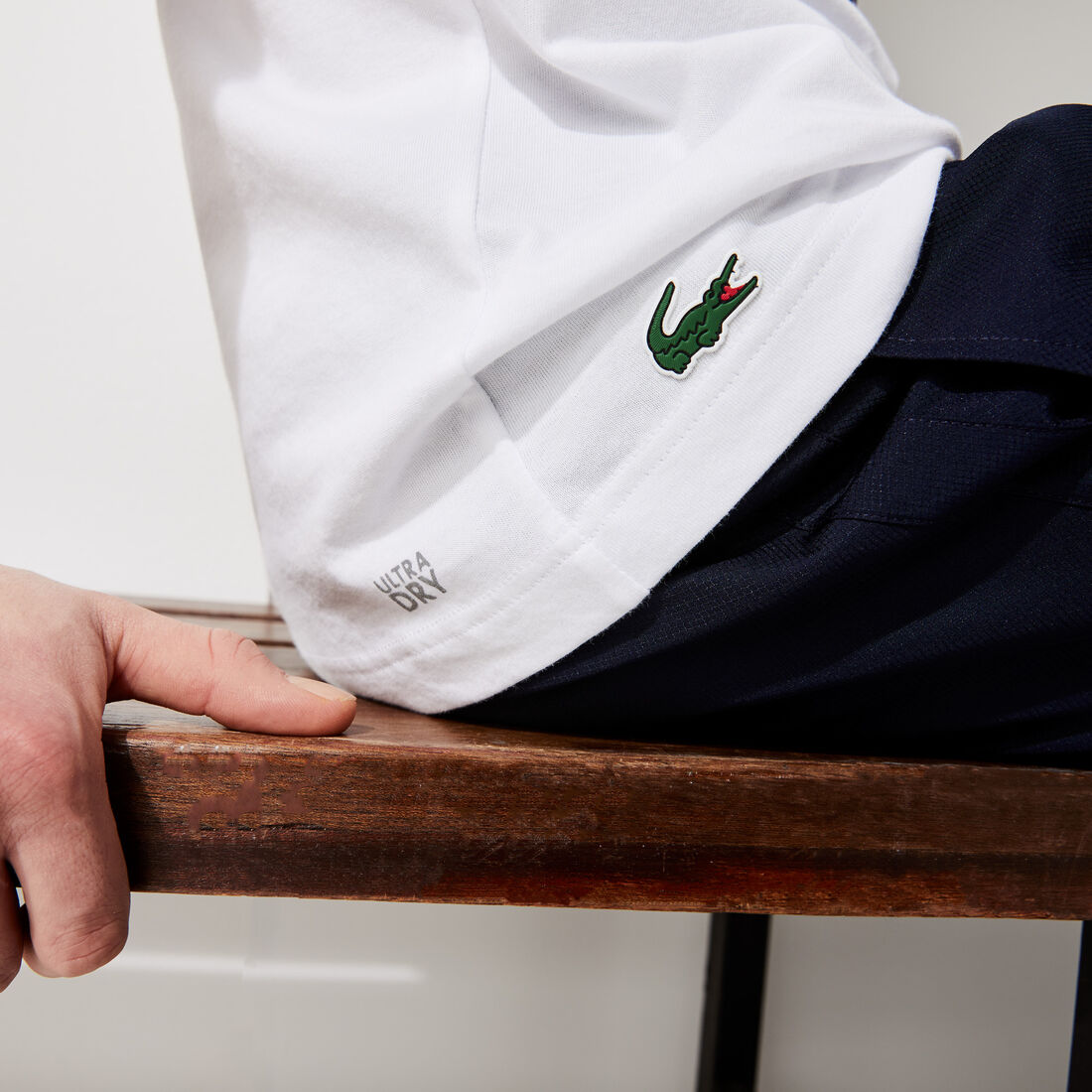 تي شيرت مسامي للرجال مع طباعة ثلاثية الأبعاد مجموعة Lacoste SPORT تي شيرت مسامي للرجال مع طباعة ثلاثية الأبعاد مجموعة Lacoste SPORT