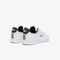 women s lacoste carnaby pro leather tricolour trainers