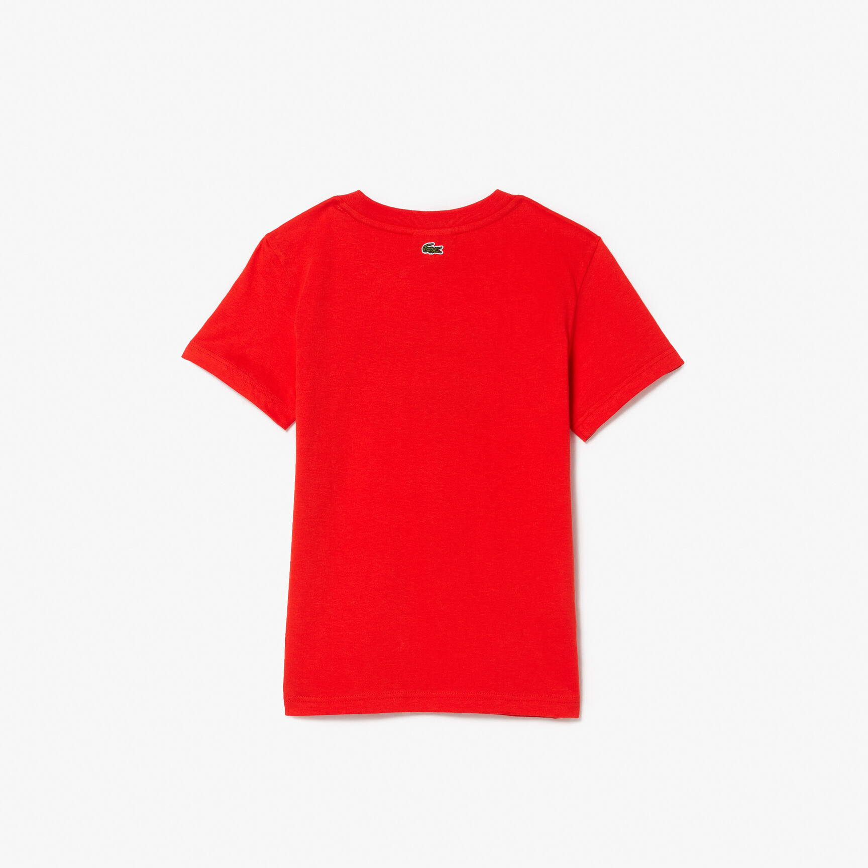 تيشيرت لاكوست قطن جيرسيه بشعار الماركة بلون مغاير للأطفال تيشيرت لاكوست قطن جيرسيه بشعار الماركة بلون مغاير للأطفال