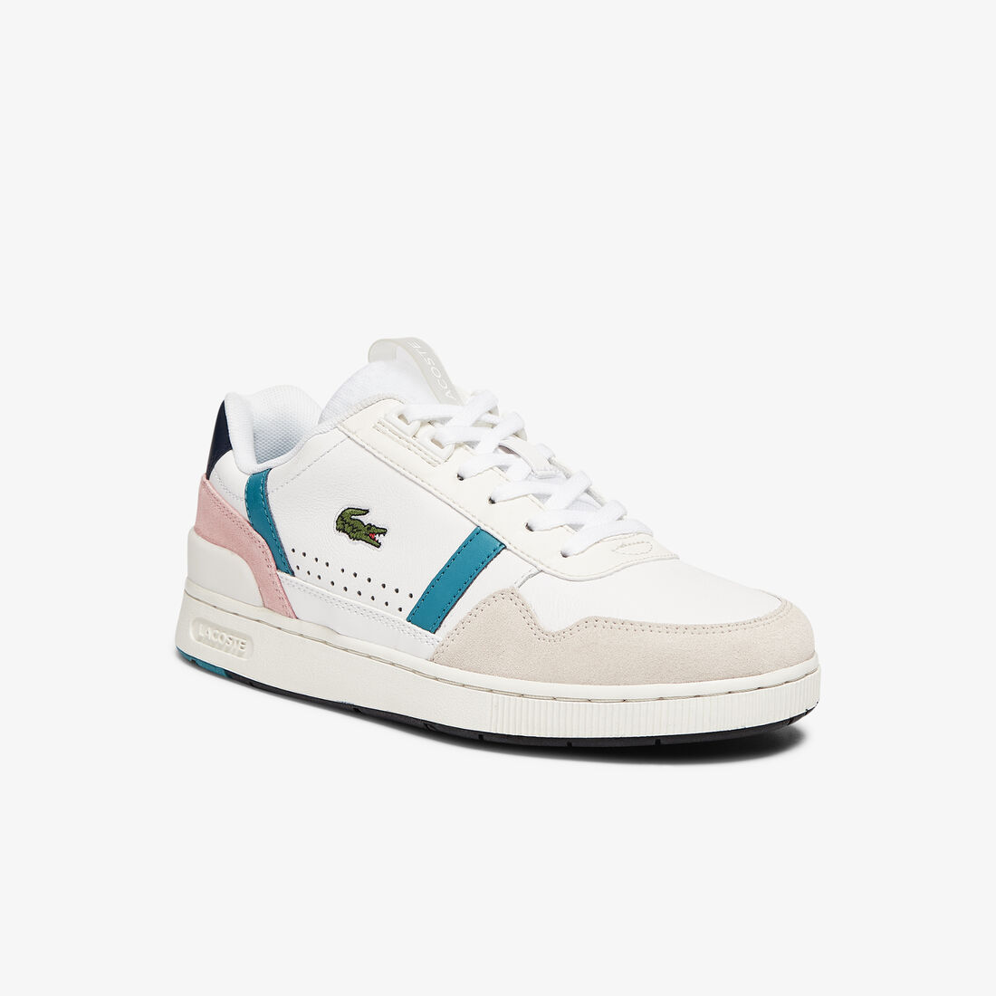 Women's T-Clip Leather and Synthetic Trainers