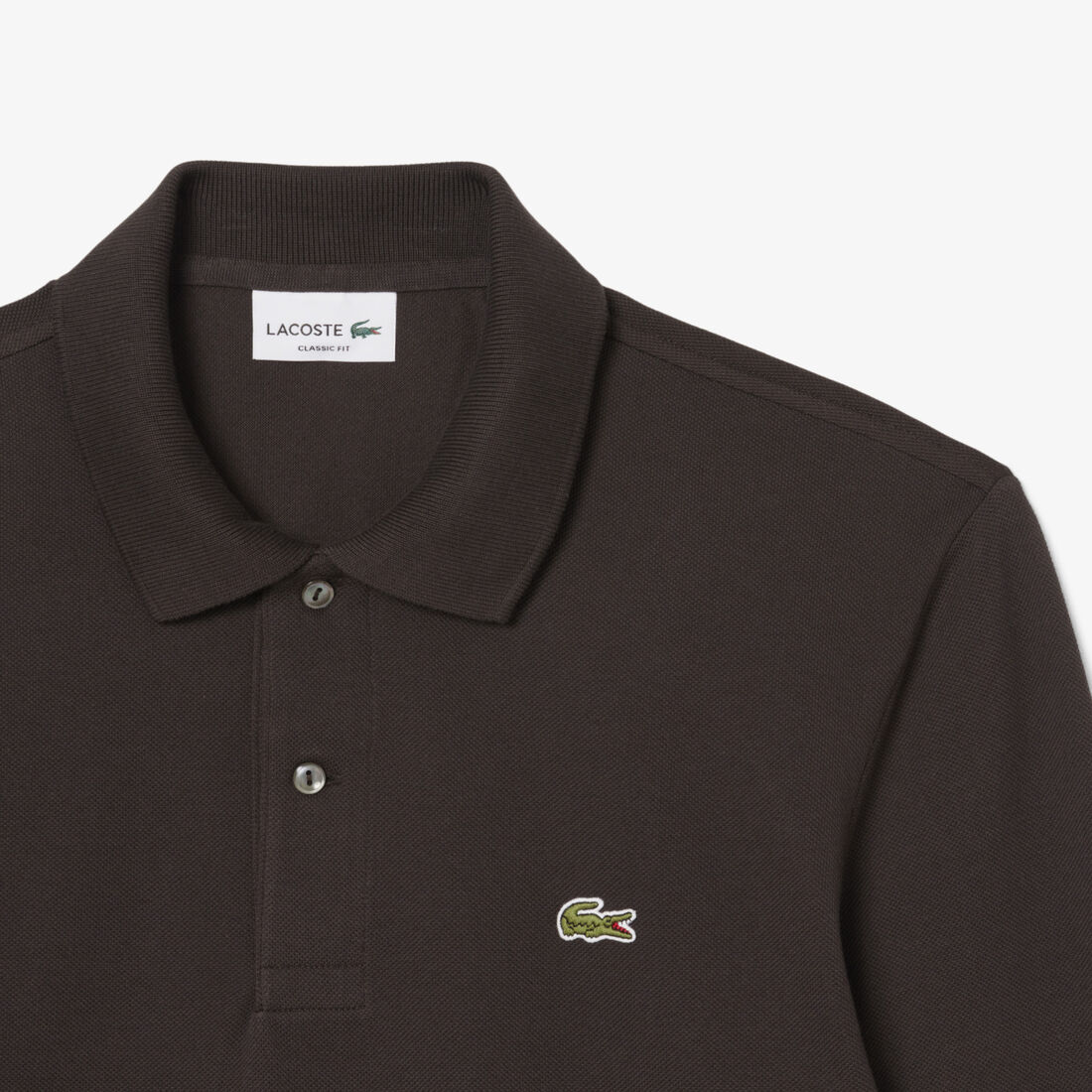 Classic Fit Long Sleeved L.12.12 Polo Shirt Classic Fit Long Sleeved L.12.12 Polo Shirt