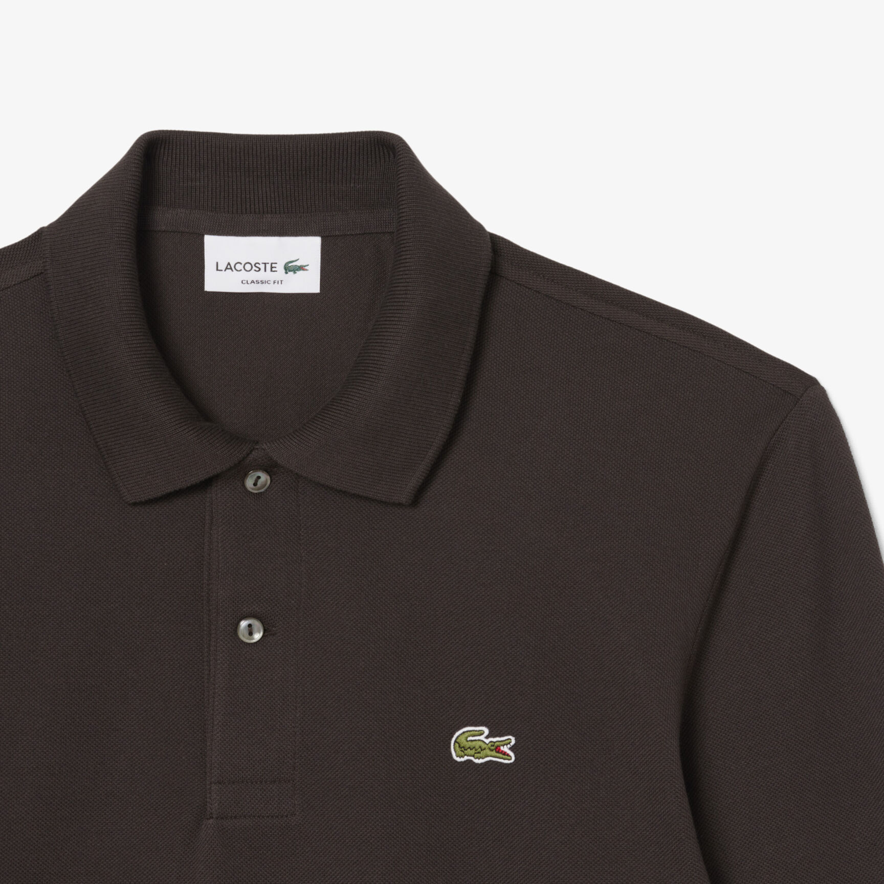 Classic Fit Long Sleeved L.12.12 Polo Shirt Classic Fit Long Sleeved L.12.12 Polo Shirt