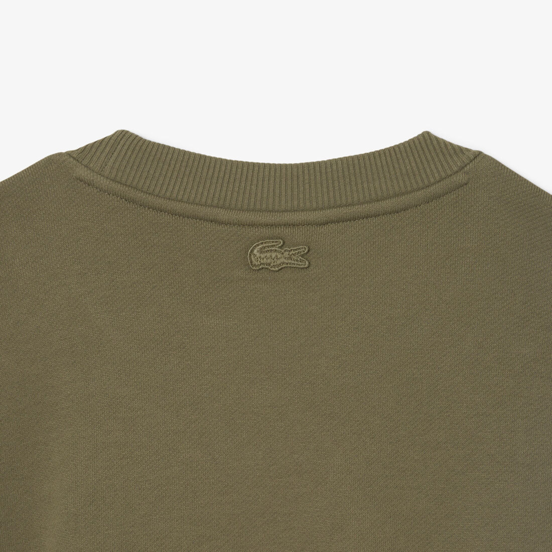 Embroidered Motif Fleece Sweatshirt Embroidered Motif Fleece Sweatshirt