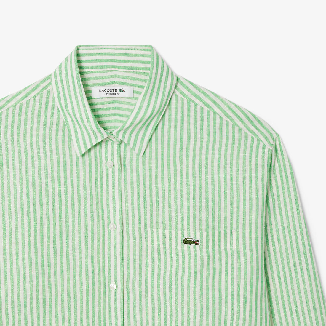 Oversized Striped Linen Shirt Oversized Striped Linen Shirt