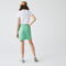 women s lacoste live crew neck monogram patterned t shirt