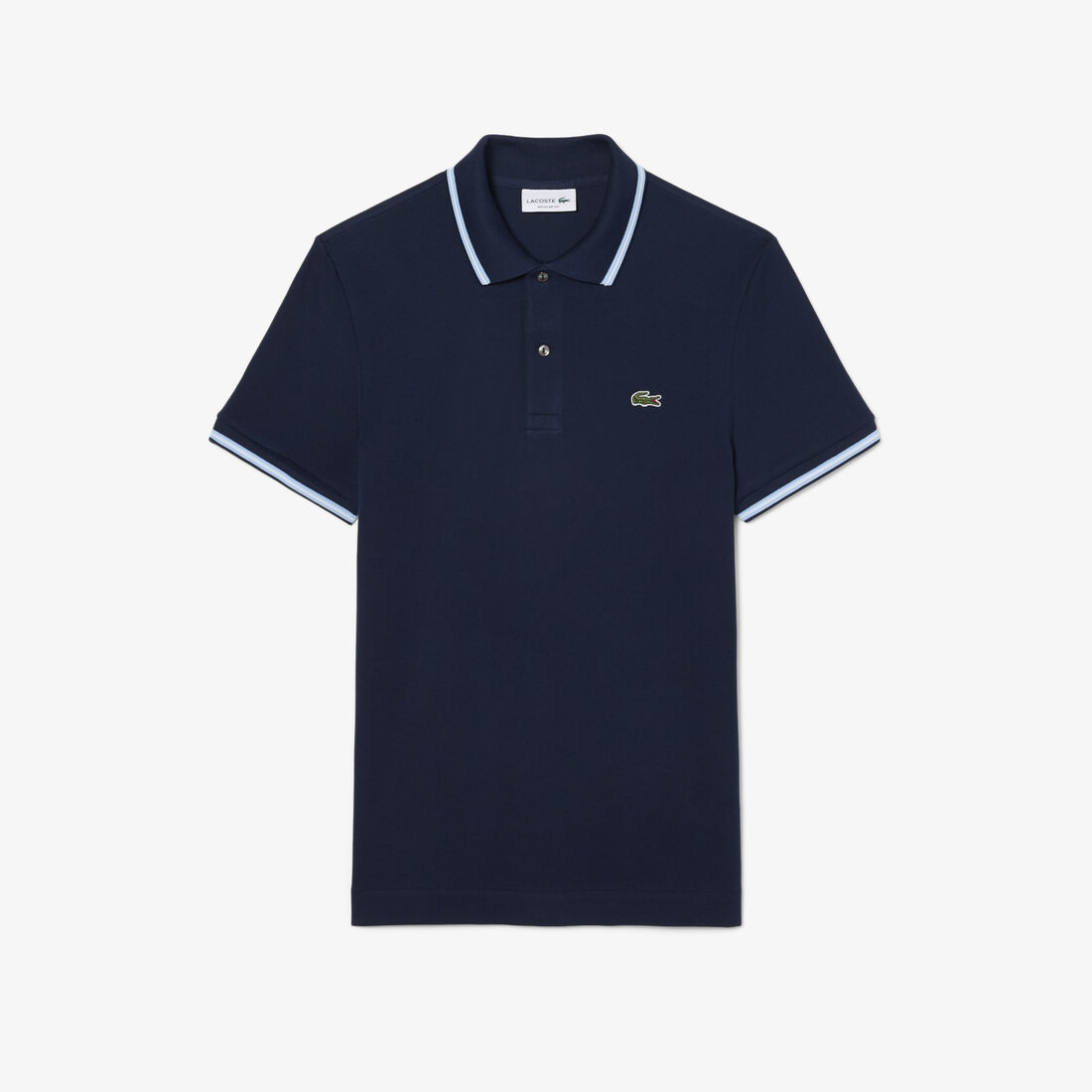 lacoste regular fit trim accent l 12 12 polo shirt